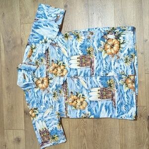 Vintage Go Barefoot Hawaii Paradise Casual Shirt S